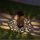 Luminária led solar para decoração de jardim