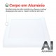 Painel Plafon Sobrepor Quadrado 24w Led Bivolt Branco