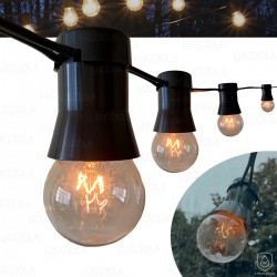 Varal De Luzes Cordão Iluminação Festão Lampadas Gratis