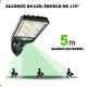 Luminária Luz Solar Refletor 100w Led Com Sensor Automático