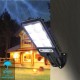 Luminária Luz Solar Refletor 100w Led Com Sensor Automático